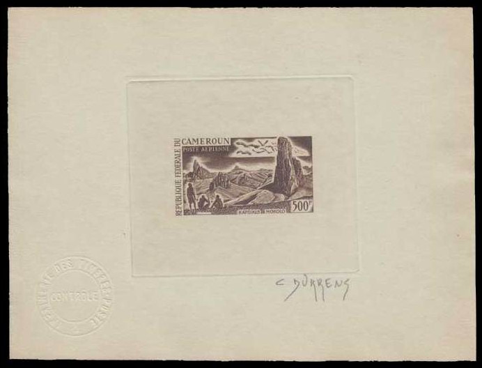 Cameroun_1962_Yvert_PA56-Scott_C44_dark-brown_e