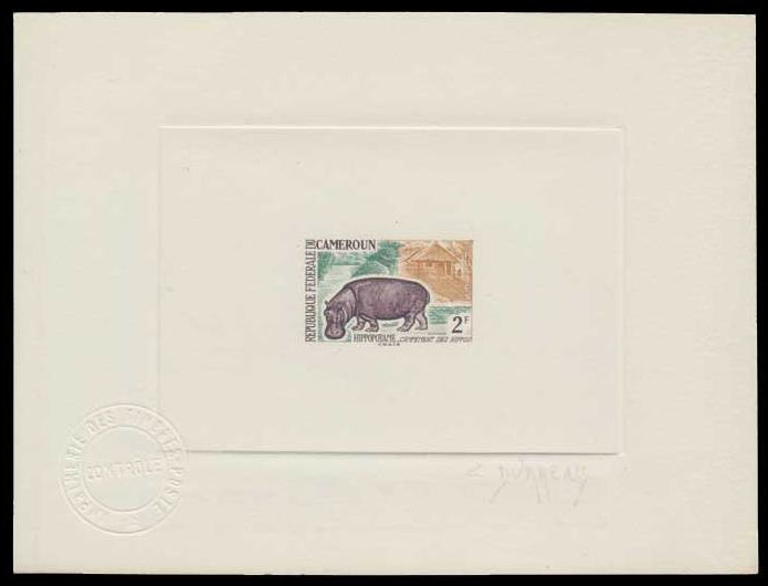 Cameroun_1962_Yvert_342-Scott_361_green_+_light-brown_+_dark-brown_h