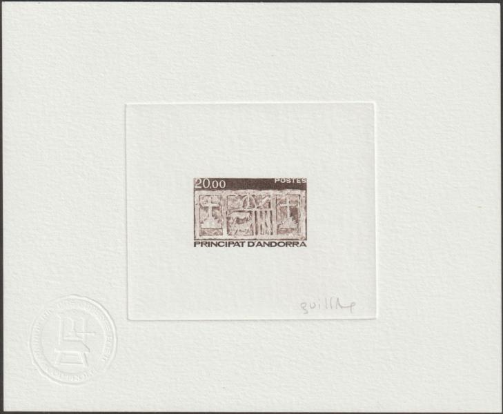 Andorra_1984_Yvert_336-Scott_335_dark-brown