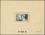France_1952_Yvert_920a-Scott_675a_unadopted_Marechal_de_Lattre_Type_I-b_blue_1125_Lx_CP