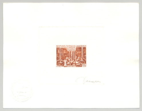 Cameroun_1970_Yvert_485-Scott_505_brown_b