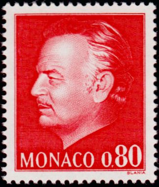 Monaco_1972_Yvert_993-Scott_934_80c_Prince_Rainier_III_IS