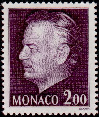 Monaco_1972_Yvert_996-Scott_937_2f_Prince_Rainier_III_IS