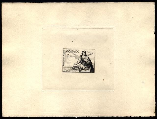 Monaco_1960_Yvert_PA78a-Scott_C58_unadopted_St_Devote_etat_black_aa_AP