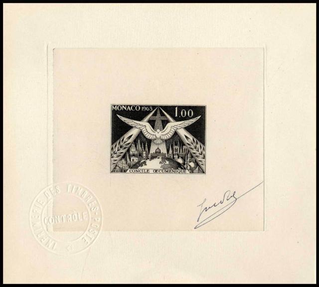 Monaco_1963_Yvert_610a-Scott_543_unadopted_Vatican_Ecumenical_Council_black_c_AP