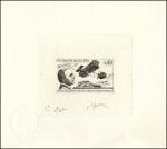 Monaco_1970_Yvert_840a-Scott_779_unadopted_Henri_Rougier_1er_etat_black_AP