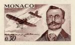 Monaco_1972_Yvert_910-Scott_852_Louis_Bleriot_sepia_ATP_detail