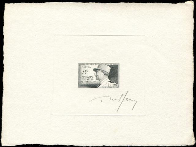 France_1952_Yvert_920a-Scott_675a_unadopted_Marechal_de_Lattre_Type_I-b_black_l_AP