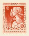 Monaco_1959_Yvert_PA72b-Scott_C55_unadopted_1000f_Grace_et_Rainier_III_maigre_red_b_AP_detail