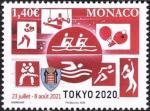 Monaco_2020_Yvert_3257-Scott_Tokio_Olympic_Games_IS
