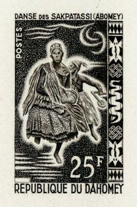 Dahomey_1964_Yvert_209-Scott_189_black_b_detail