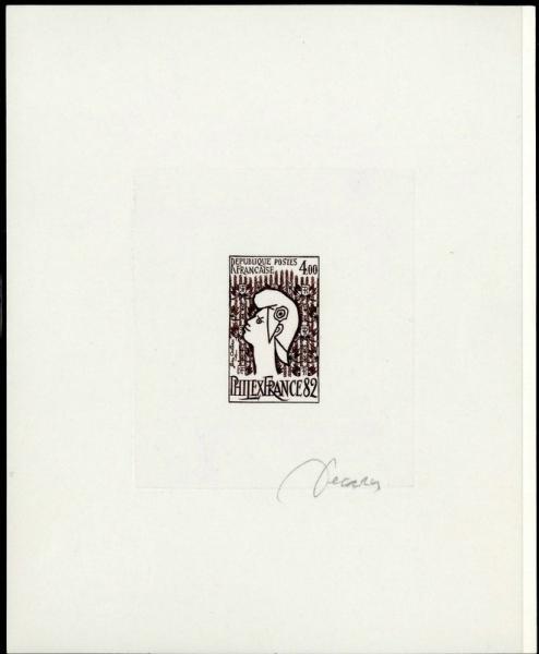 France_1982_Yvert_2216-Scott_1821a_dark-brown