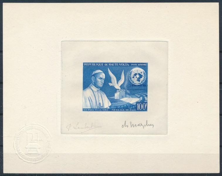 Upper_Volta_1966_Yvert_PA33-Scott_C33_blue