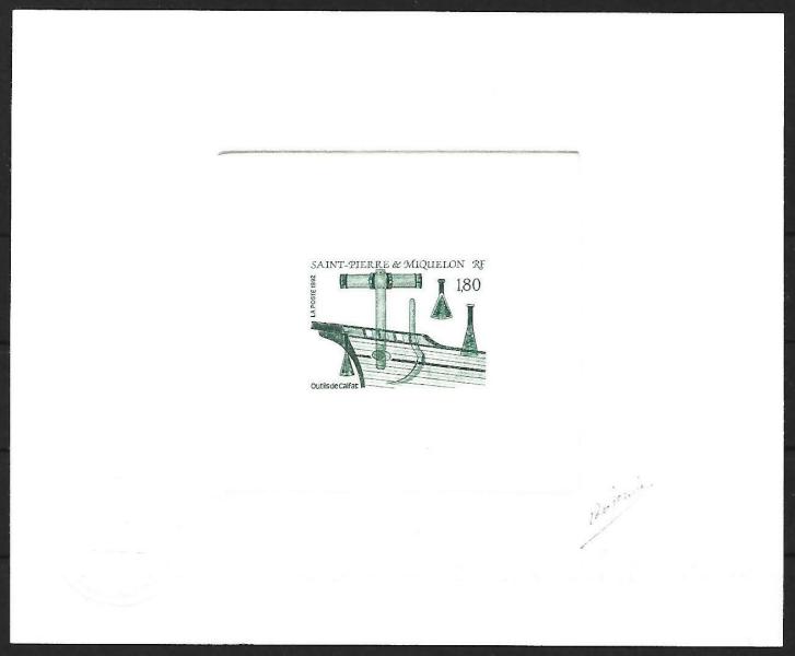 St_Pierre_1992_Yvert_562-Scott_579_dark-green