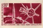 Senegal_1966_Yvert_PA51-Scott_C45_lilac-red_detail