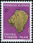 Senegal_1966_Yvert_Taxe_39-Scott_J39_typo