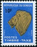 Senegal_1966_Yvert_Taxe_40-Scott_J40_typo_a