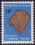 Senegal_1966_Yvert_Taxe_40-Scott_J40_typo_b