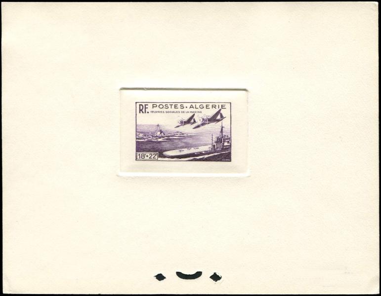 Algeria_1949_Yvert_274-Scott_B56_violet