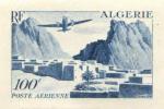 Algeria_1949_Yvert_PA10-Scott_C9_blue_1115_Lx_detail