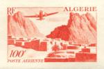 Algeria_1949_Yvert_PA10-Scott_C9_orange_1211_Lx_detail