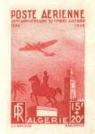 Algeria_1949_Yvert_PA13-Scott_CB3_red_1408_Lx_detail