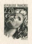 France_1985_Yvert_2376a-Scott_1879_unadopted_Marianne_by_Lacaque_2f20_etat_black_a_AP_detail