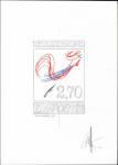France_1992_Yvert_2774a-Scott_2309_Coq_by_De_La_Patelliere-Jumelet_MAQ