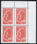 France_1975_Yvert_1816d_unissued_80c_Marianne_de_Durrens_d_US