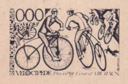 France_1983_Yvert_2290b-Scott_1902_unadopted_Velocipede_de_Michaux_black_aa_AP_detail