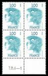 France_1976_Yvert_1892a-Scott_1496_unissued_1f_Marianne_by_Excoffon-Durrens_four_a_ESS