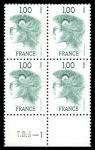 France_1976_Yvert_1892a-Scott_1496_unissued_1f_Marianne_by_Excoffon-Durrens_four_b_ESS
