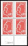 France_1975_Yvert_1816d_unissued_80c_Marianne_de_Durrens_s_US