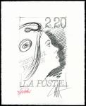 France_1989_Yvert_2614f-Scott_unadopted_Marianne_by_de_la_Patelliere-Durrens_c_MAQ