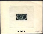 France_1955_Yvert_911c-Scott_671_unadopted_airmail_50f_ONU_dark-green_1317_Lx_ATP