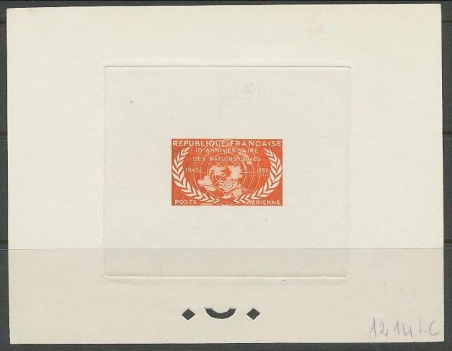 France_1955_Yvert_911c-Scott_671_unadopted_airmail_50f_ONU_orange_1214_Lc_aa_ATP