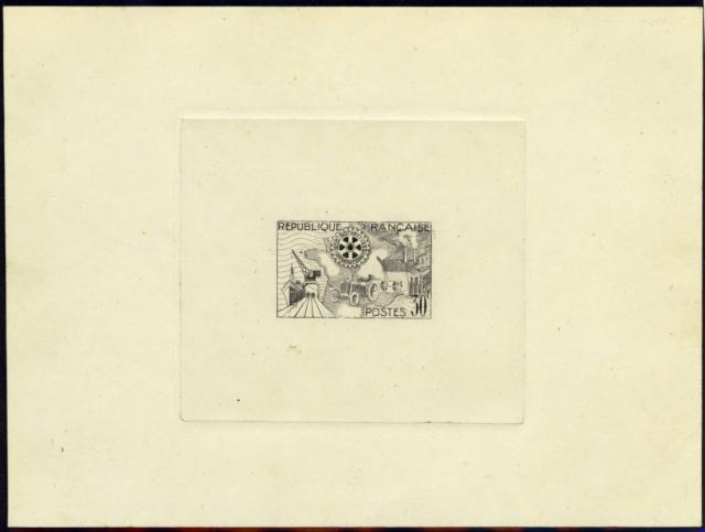 France_1955_Yvert_1009a-Scott_741_unadopted_Rotary_3eme_etat_black_AP
