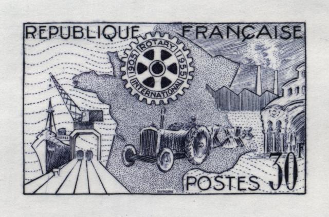 France_1955_Yvert_1009a-Scott_741_unadopted_Rotary_blue_1126_Lx_aa_ATP_detail