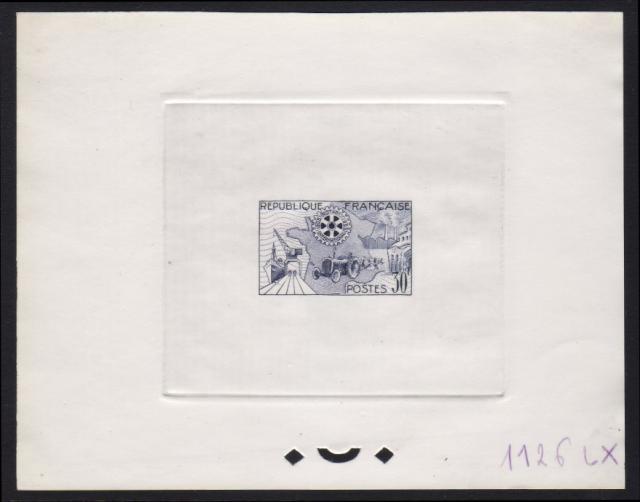 France_1955_Yvert_1009a-Scott_741_unadopted_Rotary_blue_1126_Lx_ab_ATP