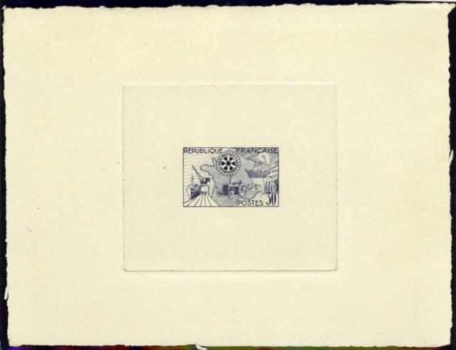 France_1955_Yvert_1009a-Scott_741_unadopted_Rotary_dark-blue_AP