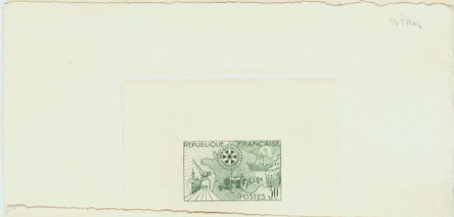 France_1955_Yvert_1009a-Scott_741_unadopted_Rotary_green_c_AP