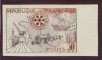 France_1955_Yvert_1009a-Scott_741_unadopted_Rotary_m_ESS