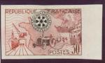 France_1955_Yvert_1009a-Scott_741_unadopted_Rotary_o_ESS