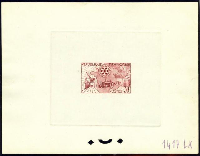 France_1955_Yvert_1009a-Scott_741_unadopted_Rotary_red_1417_Lx_aa_ATP