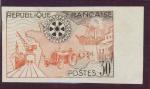 France_1955_Yvert_1009a-Scott_741_unadopted_Rotary_u_ESS