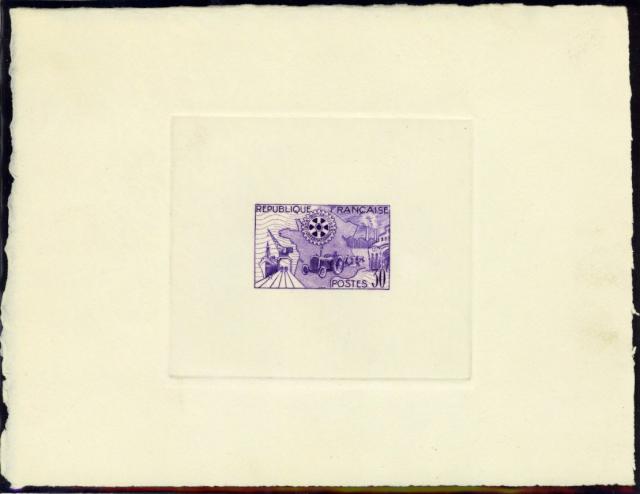 France_1955_Yvert_1009a-Scott_741_unadopted_Rotary_violet_aa_AP