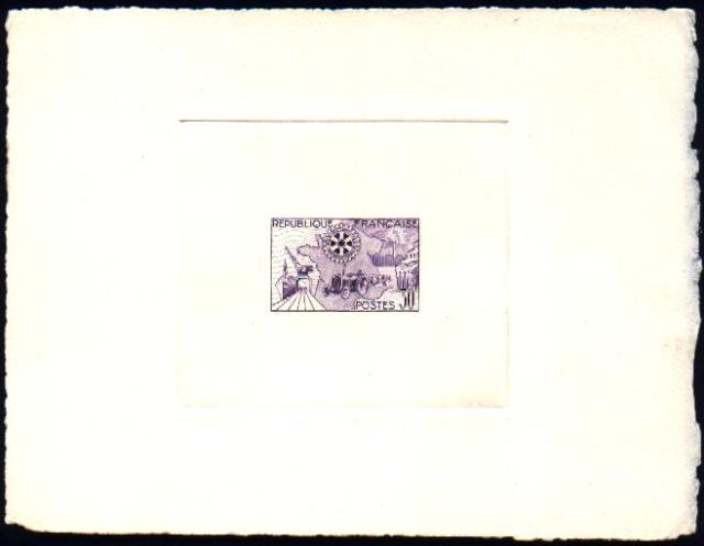 France_1955_Yvert_1009a-Scott_741_unadopted_Rotary_violet_b_AP