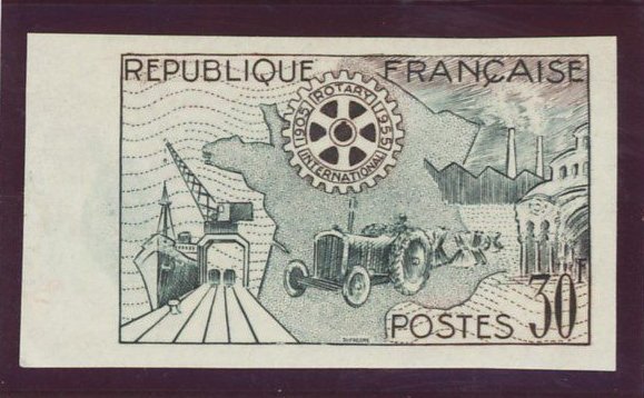 France_1955_Yvert_1009a-Scott_741_unadopted_Rotary_x_ESS