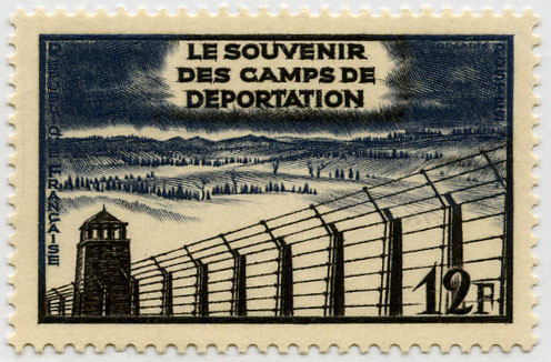 France_1955_Yvert_1023-Scott_767_deportation_b_IS