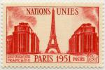 France_1951_Yvert_911-Scott_671_18f_ONU_IS